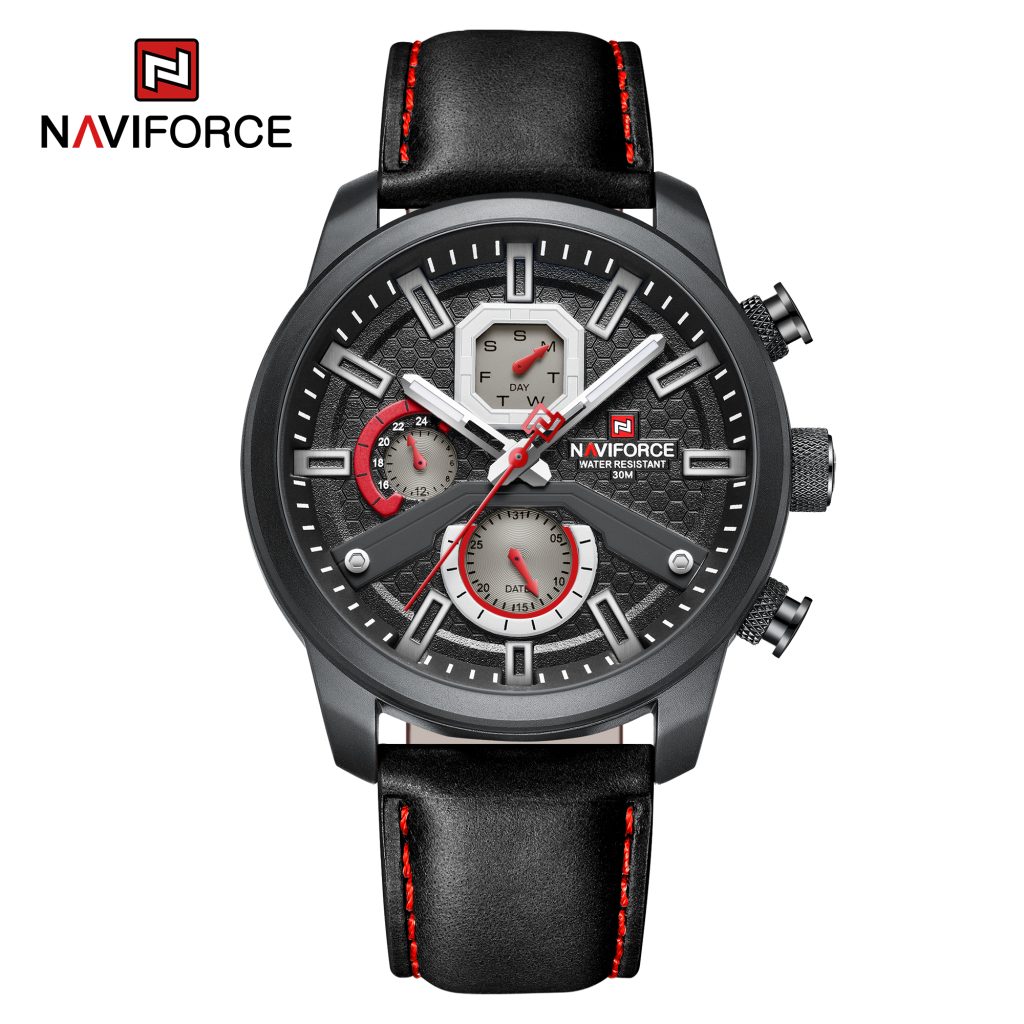Reloj Naviforce NF9211L-B-B-B Análogo Hombre Pulsera Cuero