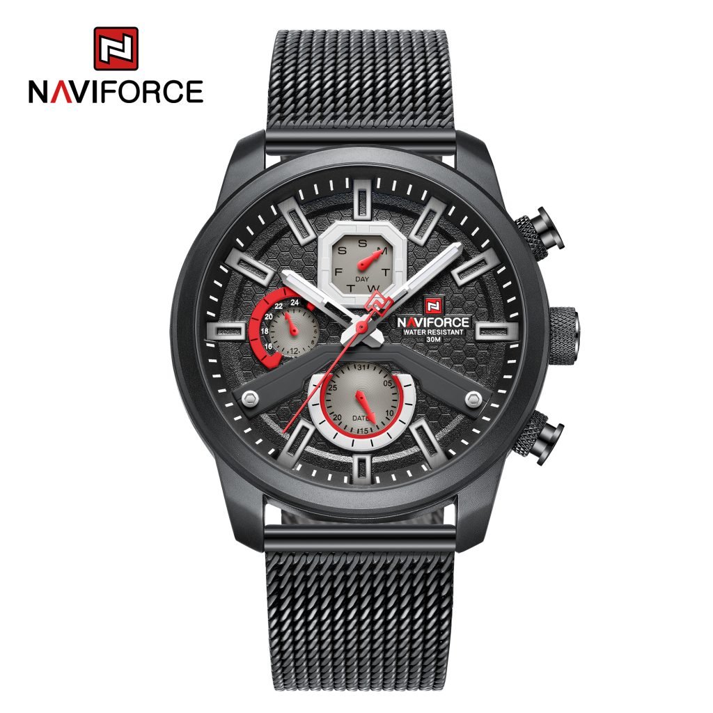 Reloj Naviforce NF9211S-B-B Análogo Hombre Pulsera Mesh
