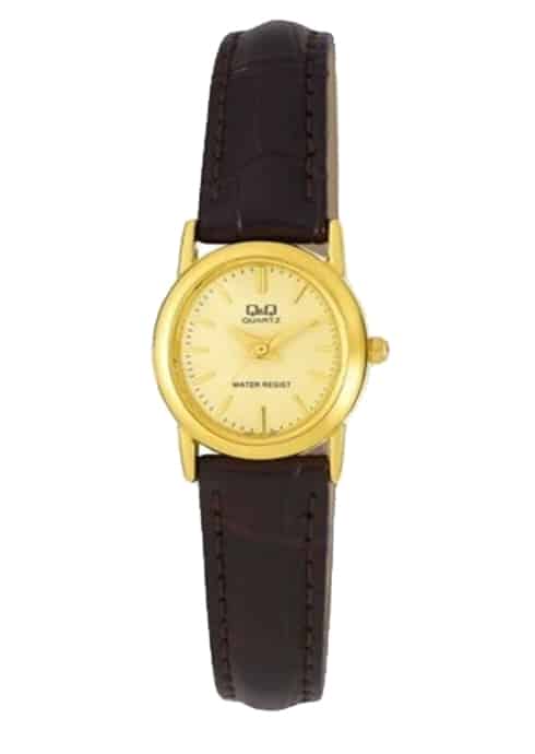 Reloj QQ Q859-100Y Análogo Mujer Pulsera Cuero