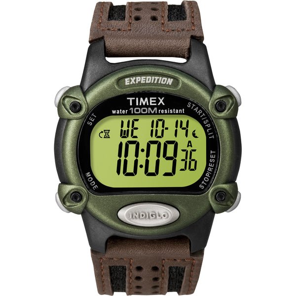 Reloj Timex T48042 Digital Hombre Pulsera Cuero