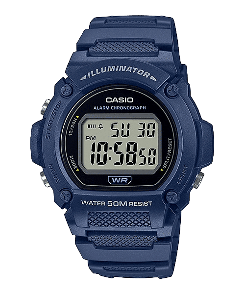 Reloj Casio W-219H-2AV Digital Hombre Pulsera Caucho